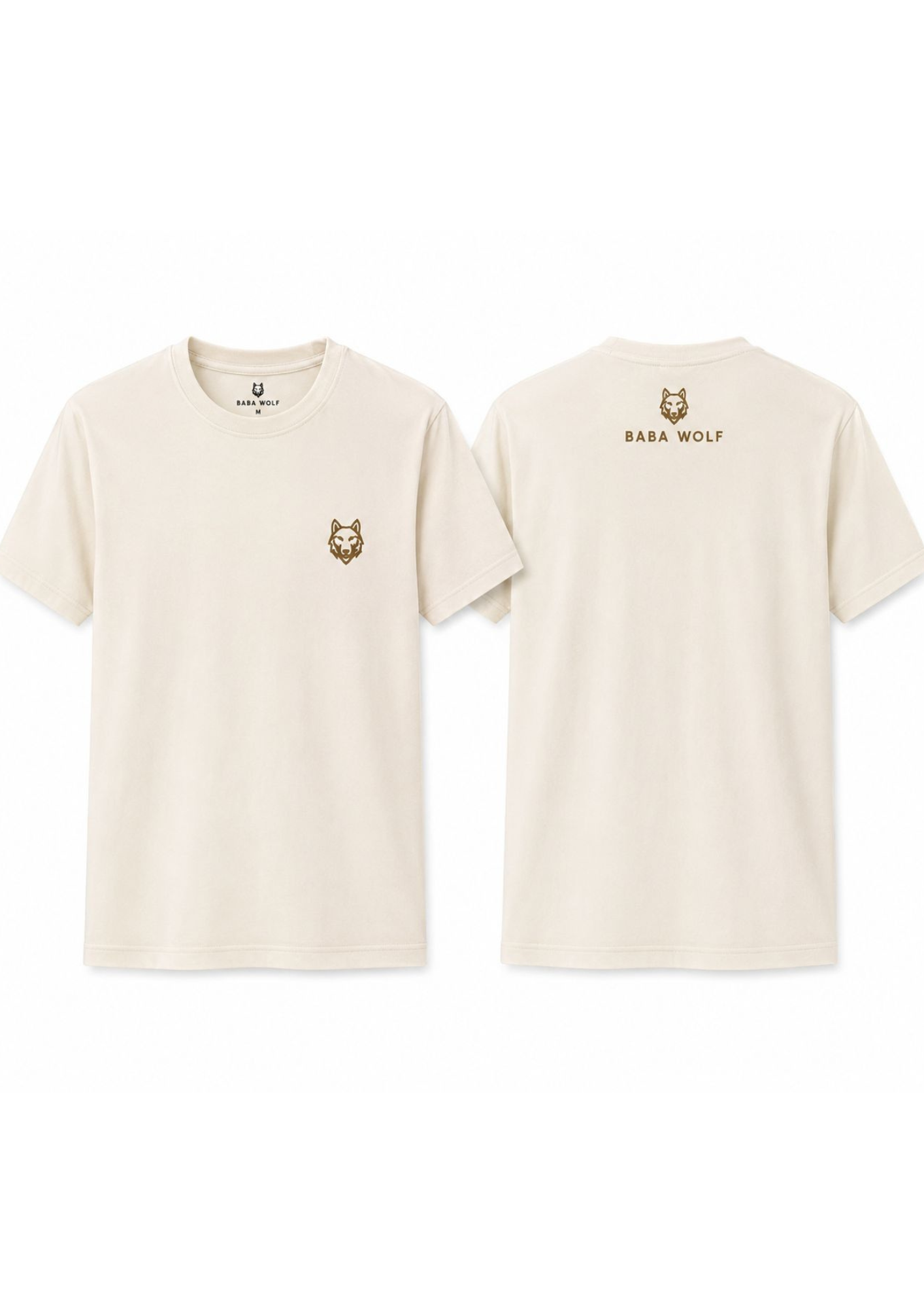 KM Logo.pdf (23) Ivory Wolf Classic Tee - Image 1