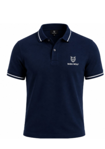 Navy Wolf Classic Tee
