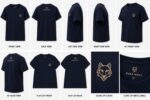 Navy Wolf Classic Tee - Image 2